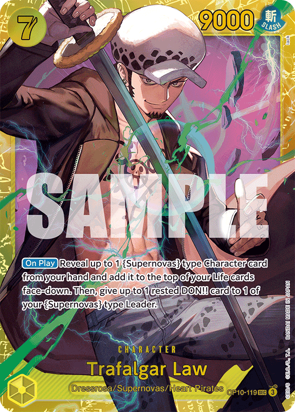 OP10-119 - Trafalgar Law - Montrestore