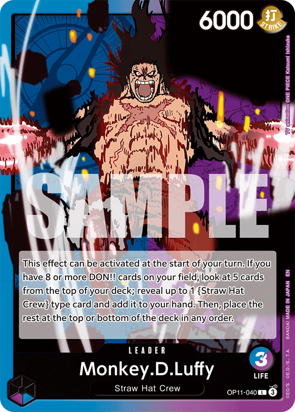 OP11-040 - Monkey D. Luffy