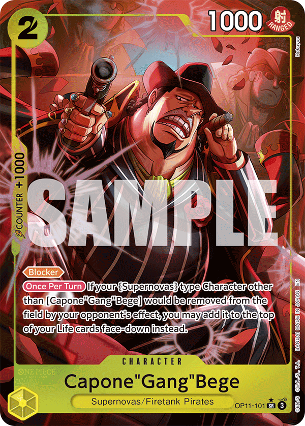 OP11-101 - Capone”Gang”Bege