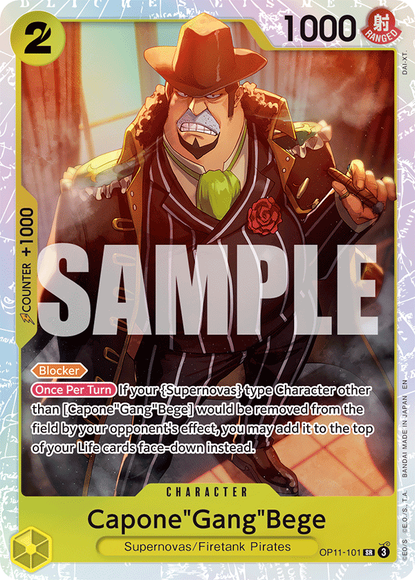 OP11-101 - Capone”Gang”Bege