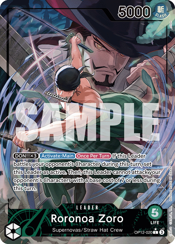 OP12-020 - Roronoa Zoro