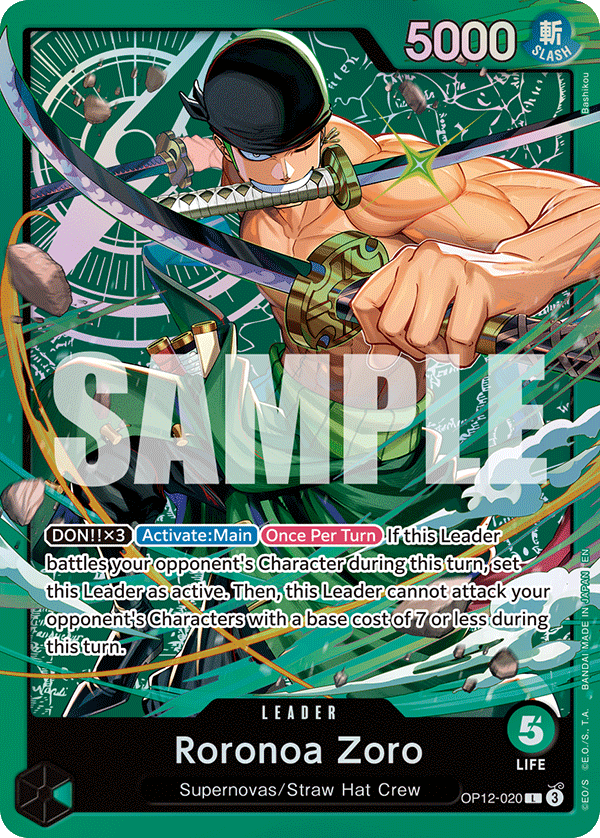 OP12-020 - Roronoa Zoro
