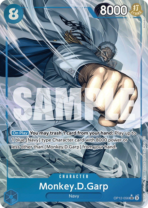 OP12-056 - Monkey D. Garp