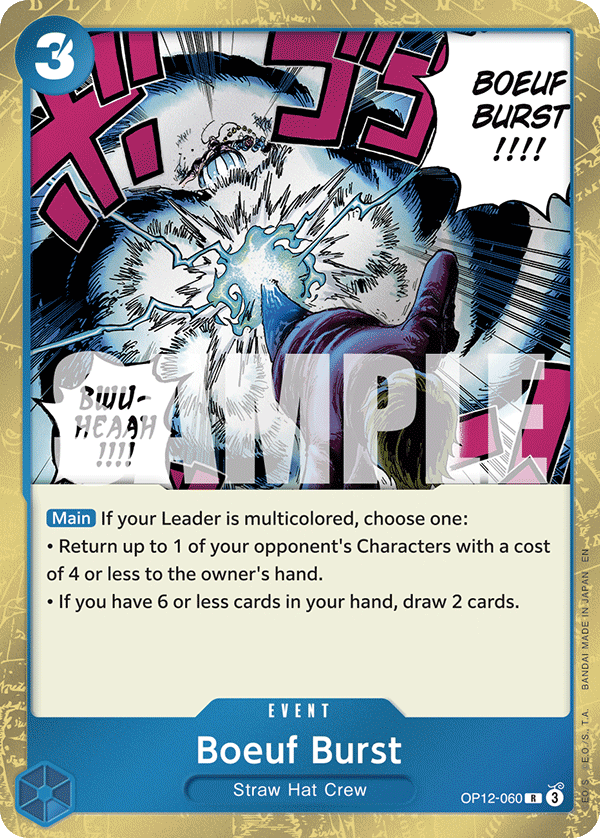 OP12-060 - Boeuf Burst