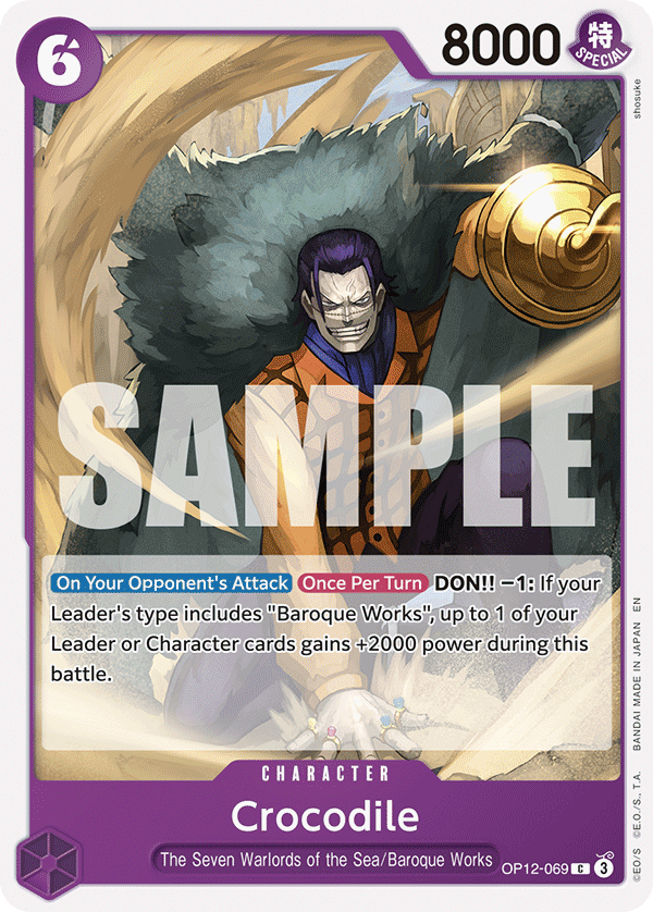 OP12-069 - Crocodile