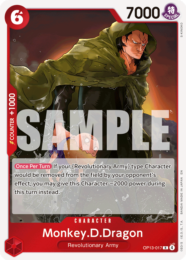 OP13-017 - Monkey D. Dragon