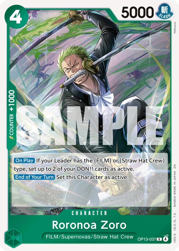 OP13-037 - Roronoa Zoro