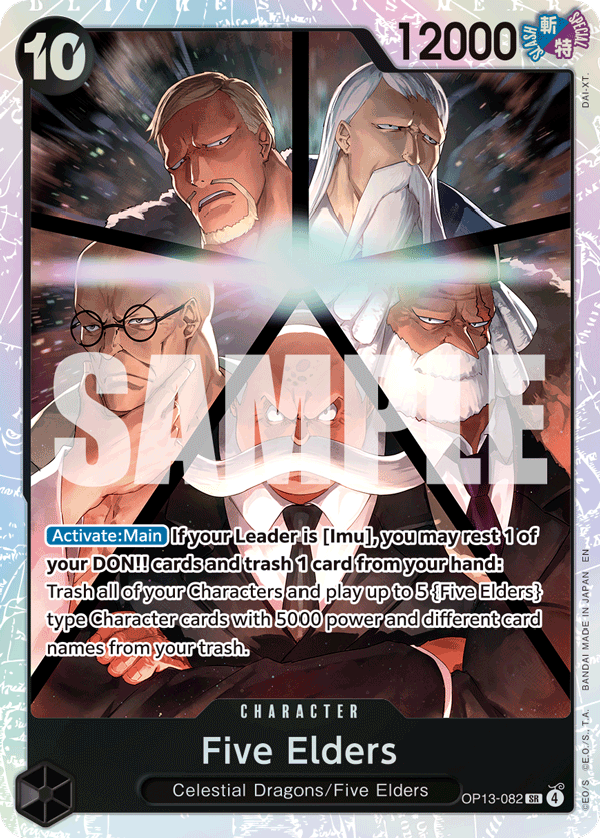 OP13-082 - Five Elders