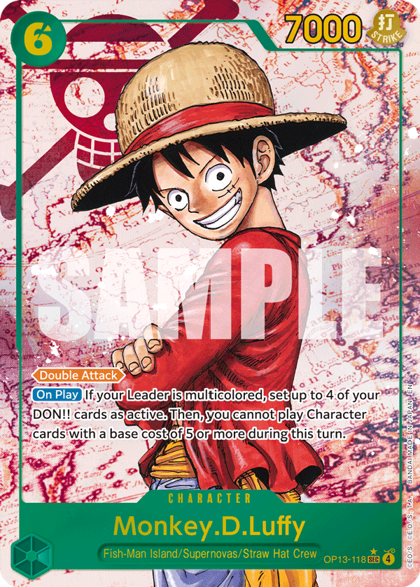 OP13-118 - Monkey D. Luffy
