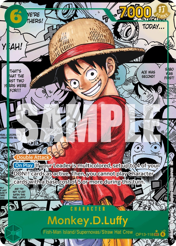 OP13-118 - Monkey D. Luffy