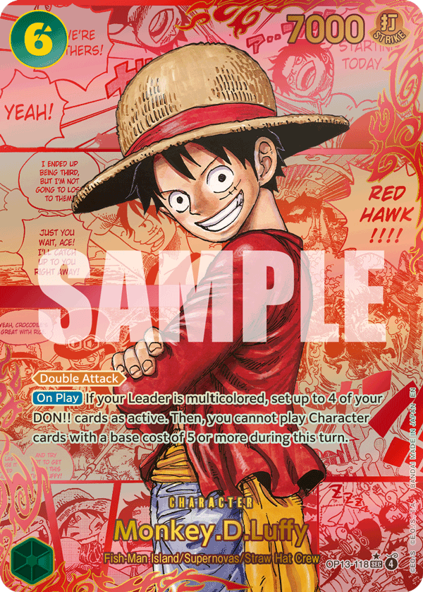 OP13-118 - Monkey D. Luffy