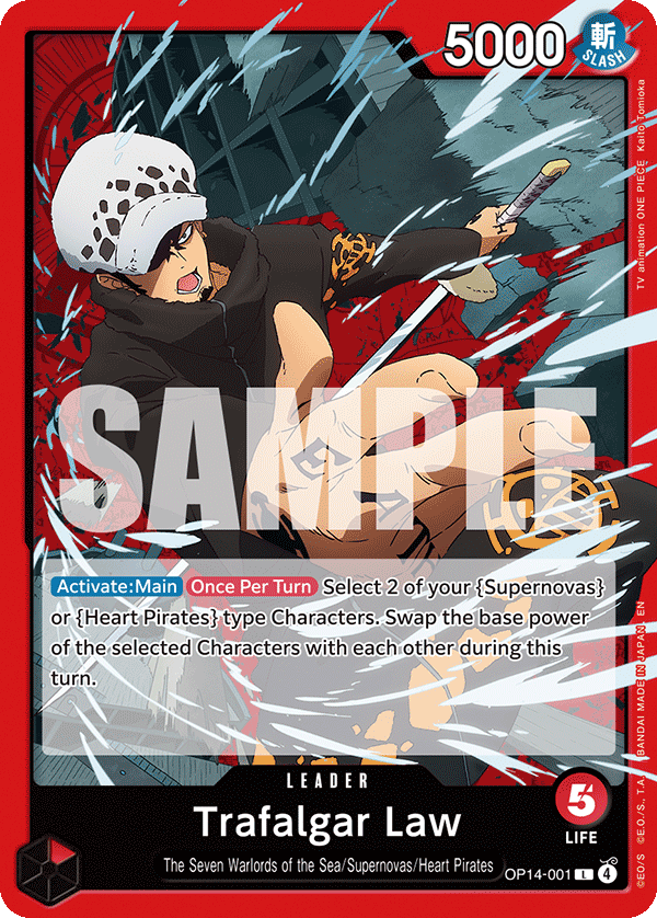 OP14-001 - Trafalgar Law