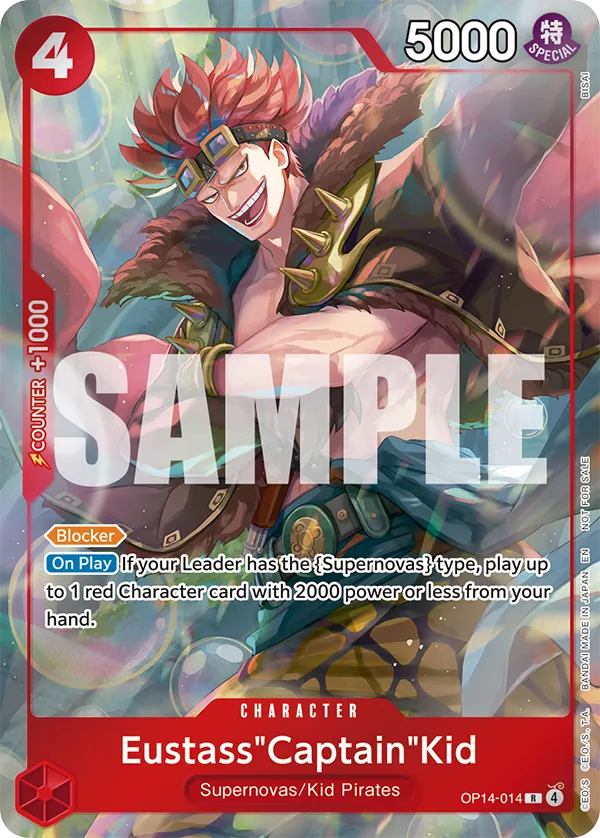 OP14-014 - Eustass"Captain"Kid