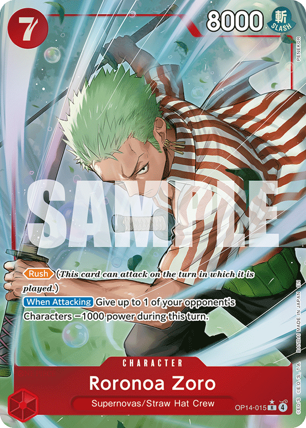 OP14-015 - Roronoa Zoro