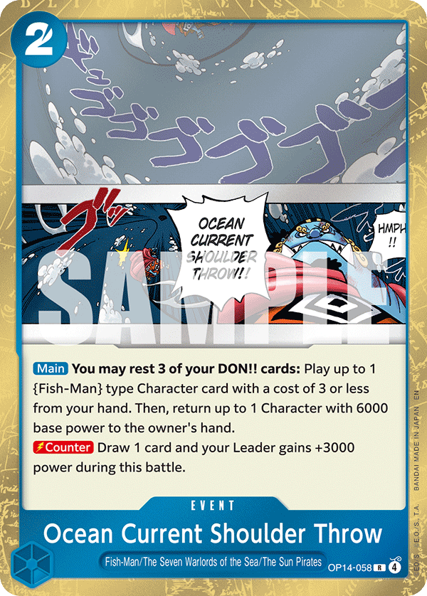 OP14-058 - Ocean Current Shoulder Throw