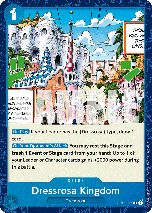 OP15-057 - Dressrosa Kingdom