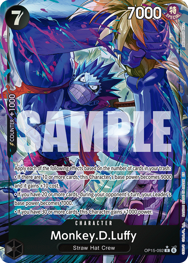 OP15-092 - Monkey D. Luffy