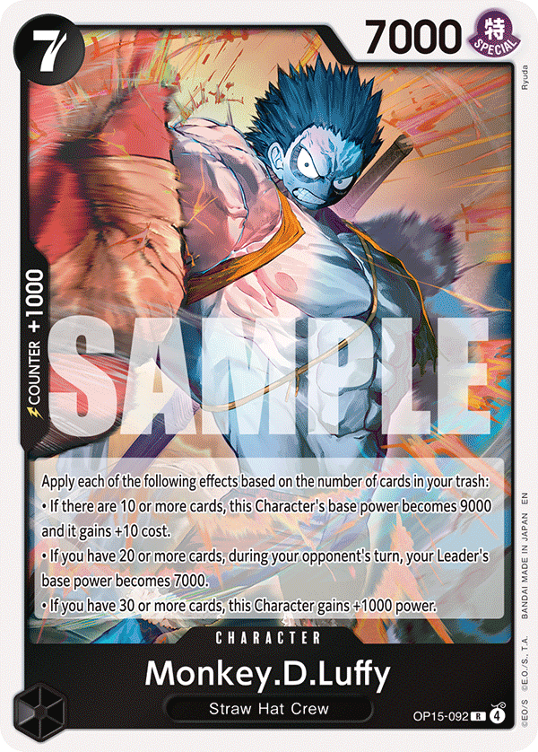 OP15-092 - Monkey D. Luffy
