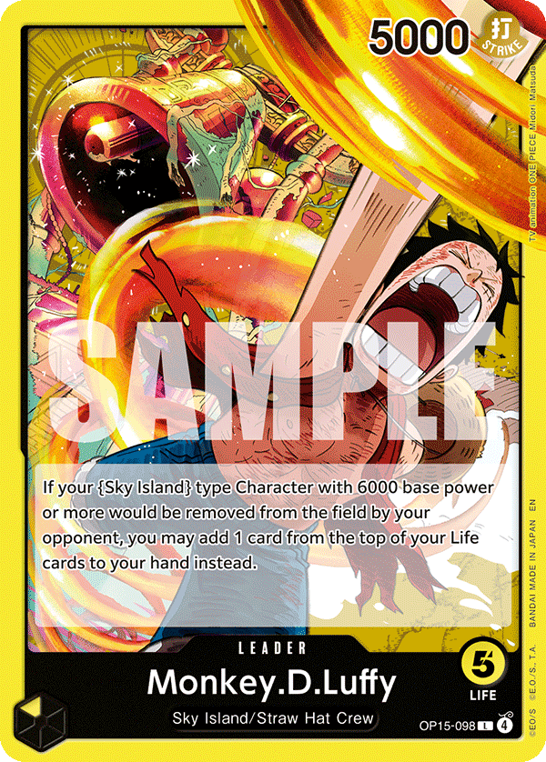 OP15-098 - Monkey D. Luffy