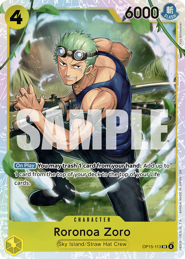 OP15-113 - Roronoa Zoro