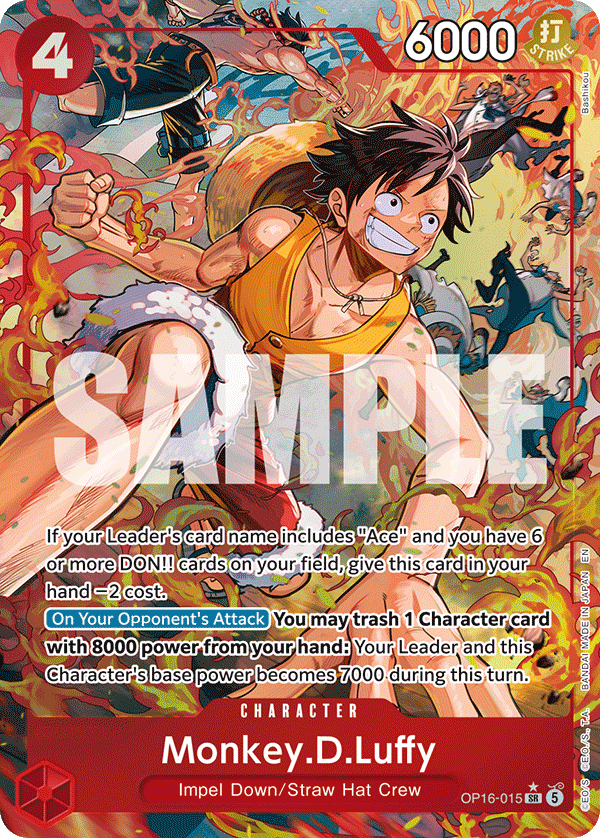 OP16-015 - Monkey D. Luffy