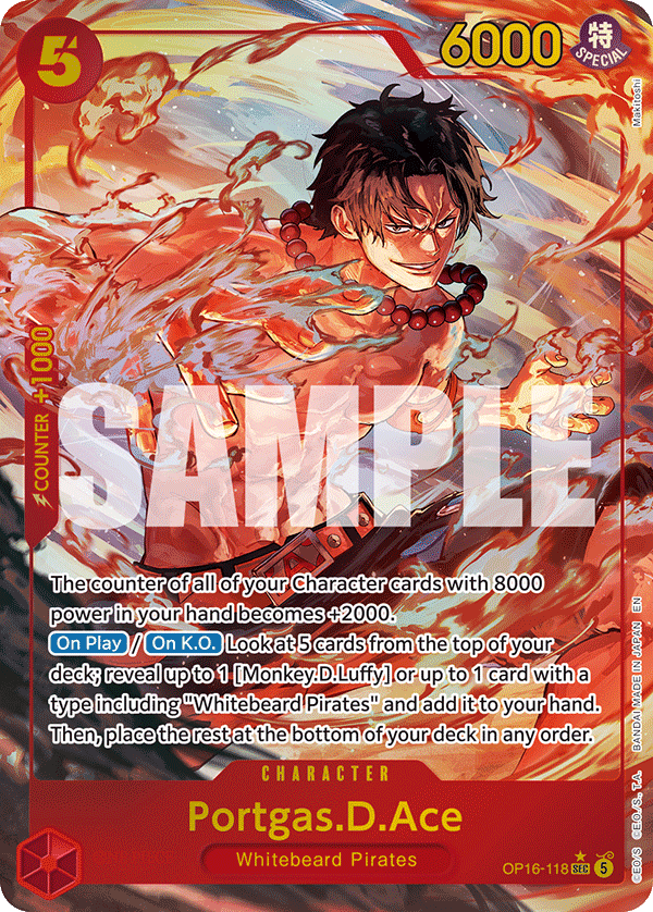 OP16-118 - Portgas D. Ace