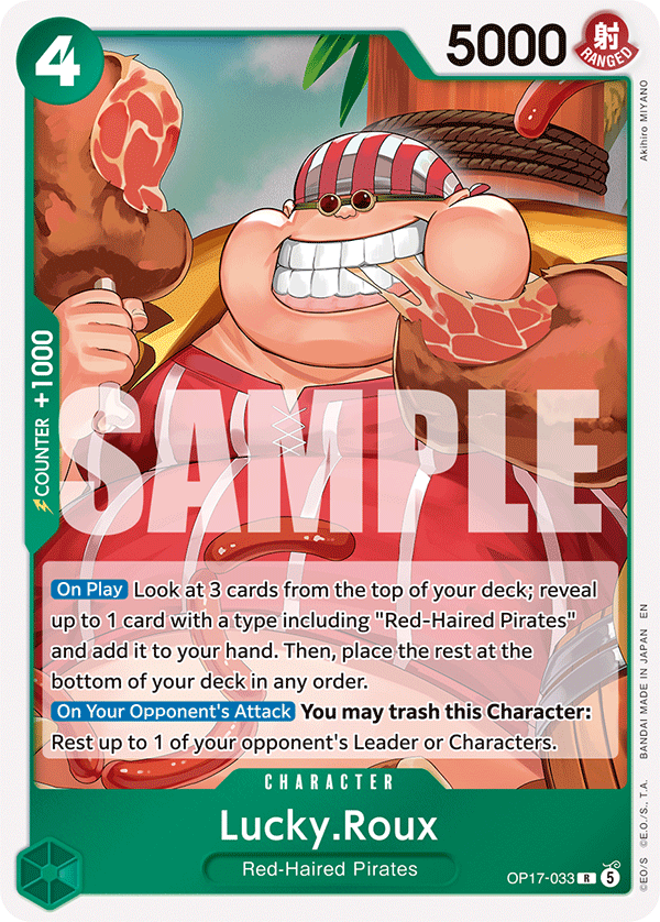 OP17-033 - Lucky Roux
