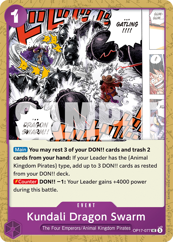 OP17-077 - Kundali Dragon Swarm