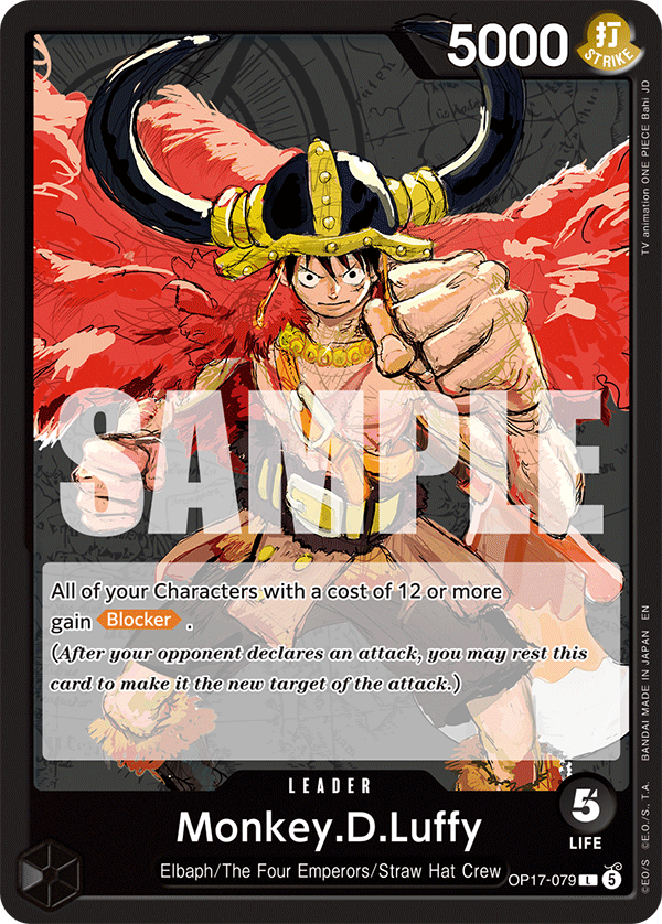 OP17-079 - Monkey D. Luffy