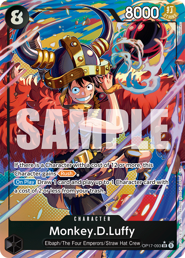 OP17-093 - Monkey D. Luffy