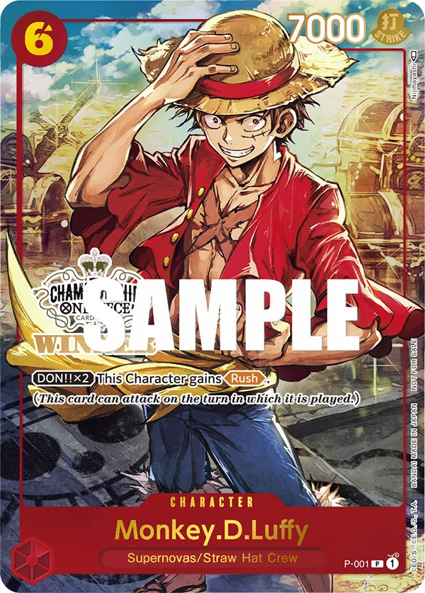 P-001 - Monkey D. Luffy