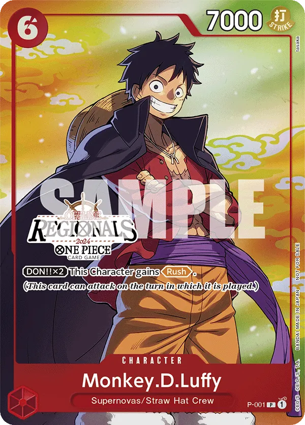 P-001 - Monkey D. Luffy