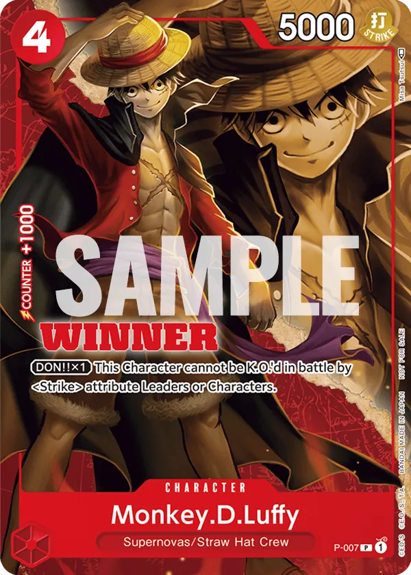 P-007 - Monkey D. Luffy
