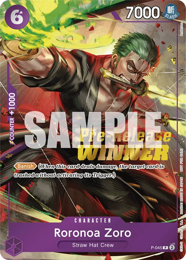 P-045 - Roronoa Zoro