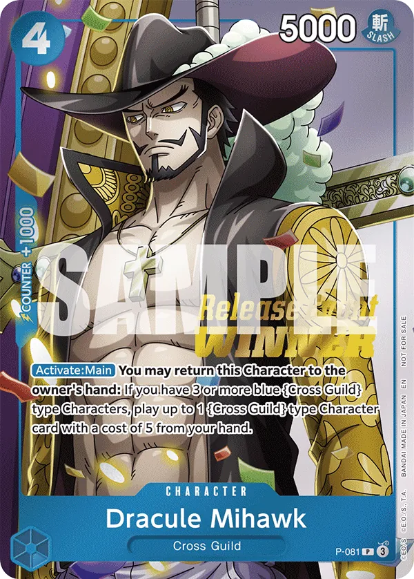 P-081 - Dracule Mihawk