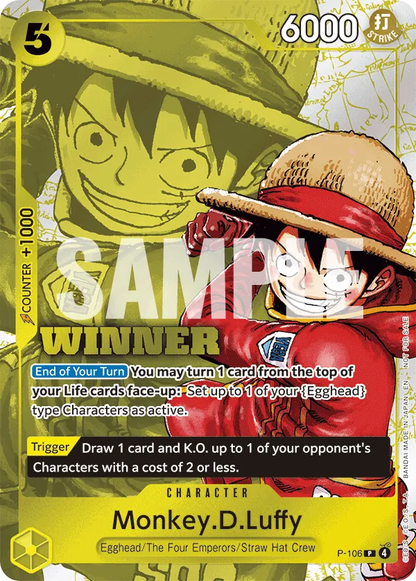 P-106 - Monkey D. Luffy