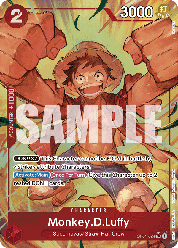 PRB01-OP01-024 - Monkey D. Luffy