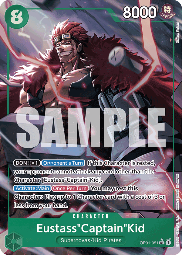 PRB01-OP01-051 - Eustass"Captain"Kid