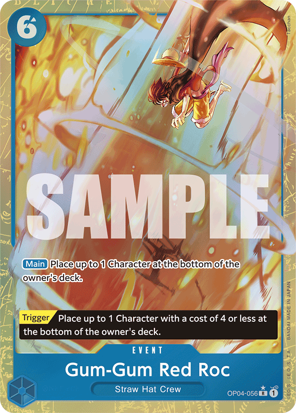 PRB01-OP04-056 - Gum-Gum Red Roc