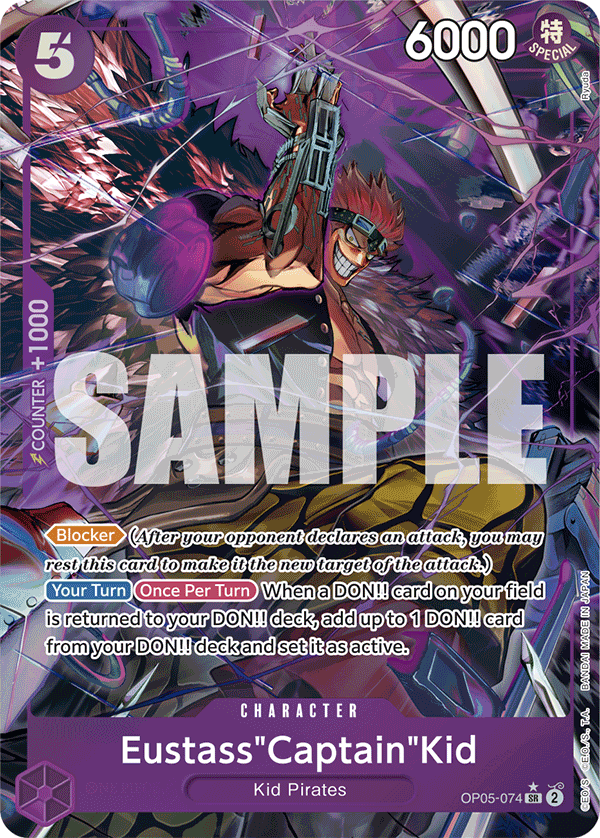PRB01-OP05-074 - Eustass"Captain"Kid