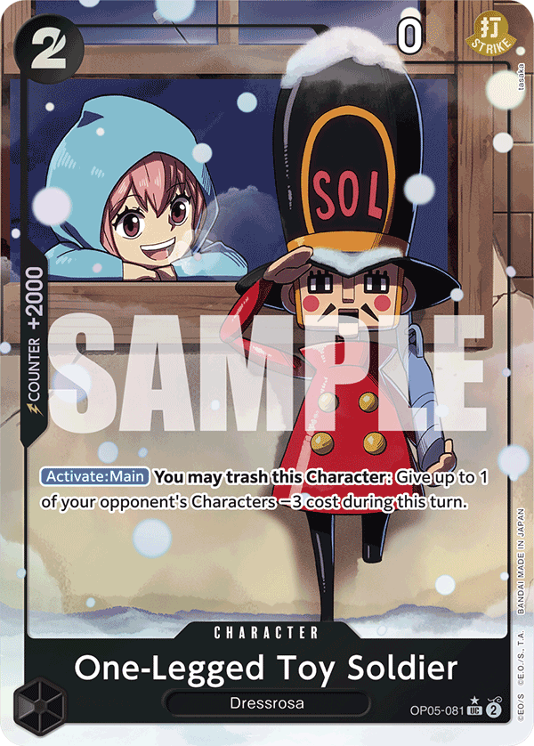 PRB01-OP05-081 - One-Legged Toy Soldier