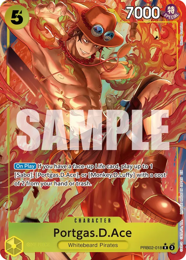 PRB02-018 - Portgas D. Ace