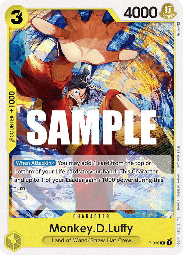 P-036 - Monkey D. Luffy