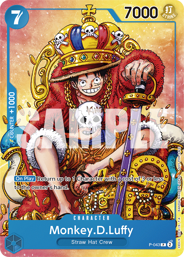 P-043 - Monkey D. Luffy