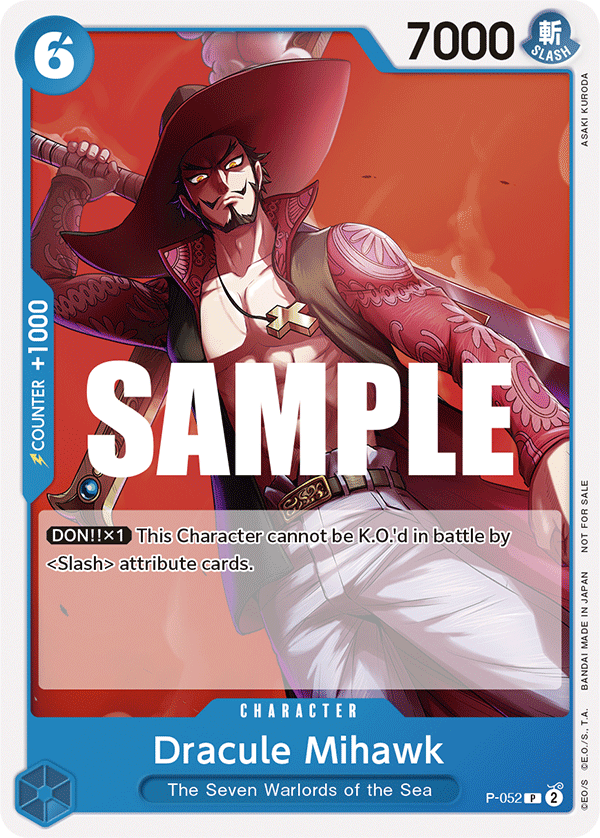 P-052 - Dracule Mihawk