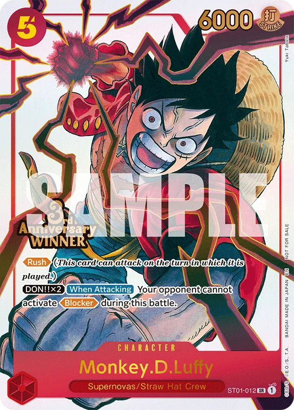 ST01-012 - Monkey D. Luffy