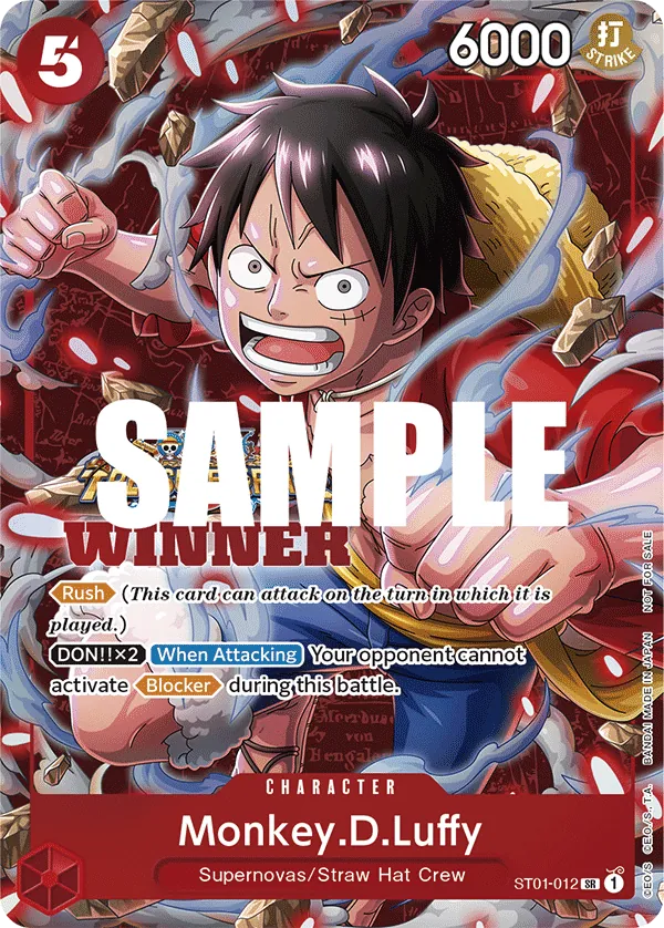 ST01-012 - Monkey D. Luffy