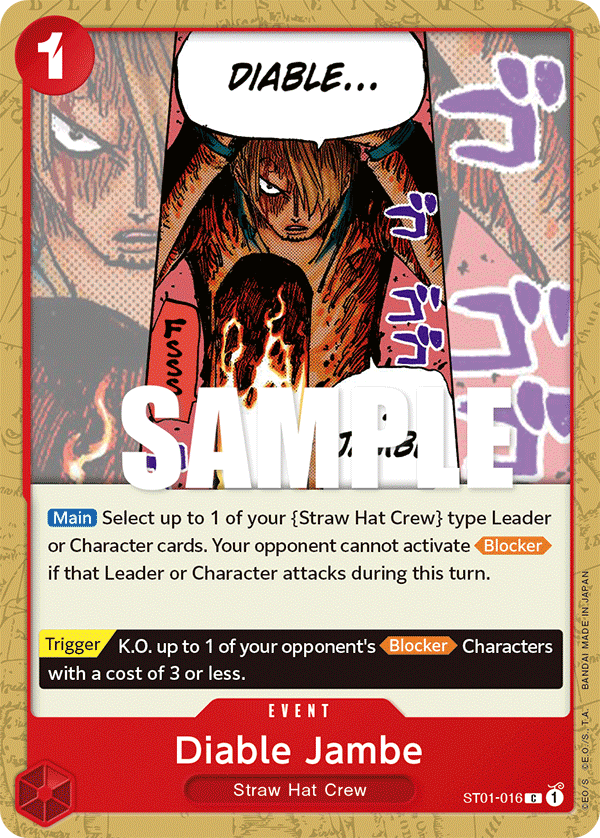 ST01-016 - Diable Jambe