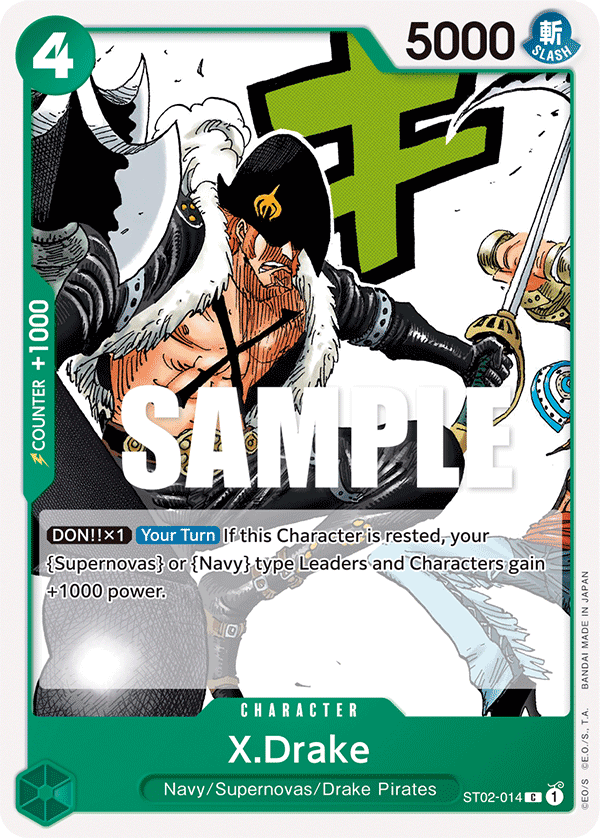 ST02-014 - X Drake