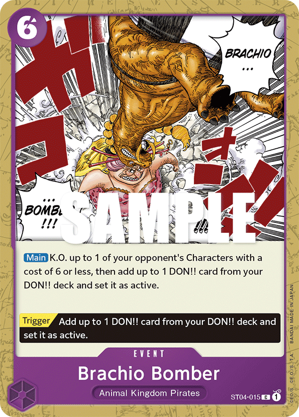 ST04-015 - Brachio Bomber